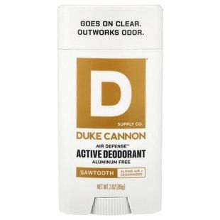 Duke Cannon Supply Co., Air Defense&trade;, Active Deodorant, Aluminum Free, Sawtooth, 3 oz (85 g)