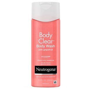 Body Clear, Гель для душа, Розовый грейпфрут, Neutrogena, 8,5 унции (250 мл) купить в Киеве и Украине