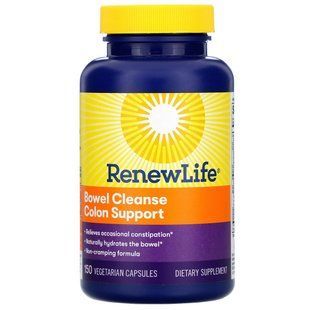 Очищение кишечника Renew Life 150 вегетарианских капсул купить в Киеве и Украине