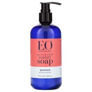 Мыло для рук, герань, EO Products, 12 жидких унций (355 мл) купить в Киеве и Украине