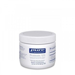 Пробиотики 123 Pure Encapsulations (Probiotic 123) 60 г купить в Киеве и Украине