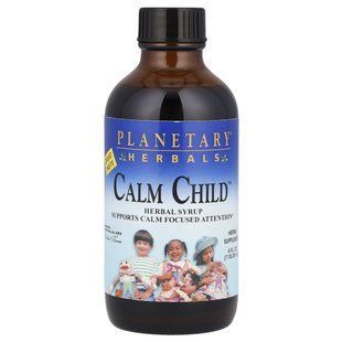 Успокаивающее для детей травяной сироп Planetary Herbals (Calm Child Herbal Syrup) 118,28 мл купить в Киеве и Украине