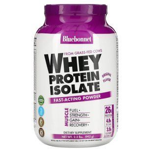 Bluebonnet Nutrition Serum Protein Isolate (Whey Protein Isolate) 992g