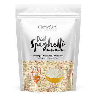 Диетические спагетти с конжаком OstroVit (Diet Spaghetti Konjac Noodles) 400 г купить в Киеве и Украине