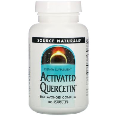 Активований кверцетин Source Naturals (Activated Quercetin) 100 капсул