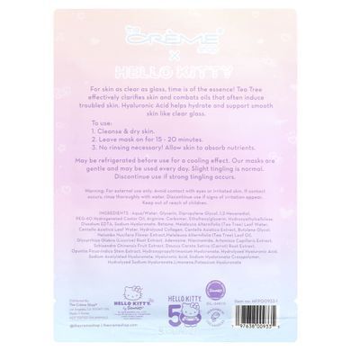The Creme Shop, Hello Kitty&reg;, Printed Essence Beauty Sheet Mask, Feel So Clear, 1 Sheet, 0.84 fl oz (25 ml)