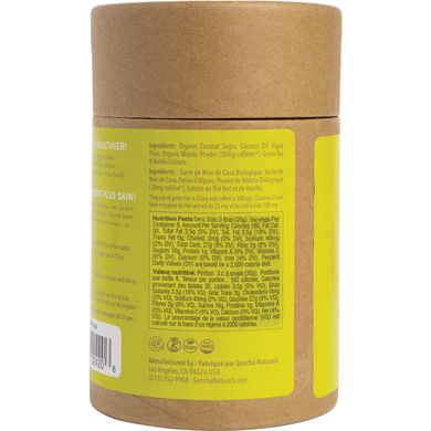 Латте с чаем маття, оригинальный чая маття, Sencha Naturals, 8,5 унций (240 г) купить в Киеве и Украине