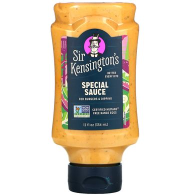 Спеціальний соус, Special Sauce, Sir Kensington's, 12 рідких унцій (354 мл)