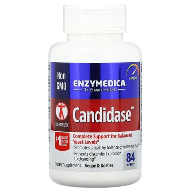 Кандідаза, Candidase, Enzymedica, 84 капсули