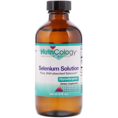 Розчин селену, Sodium Selenite, Nutricology, 8 рідких унцій (236 мл)