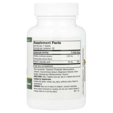 Food supplement Mushroom Wisdom, super shiitake, Mushroom Wisdom, 120 vegetable tablets.