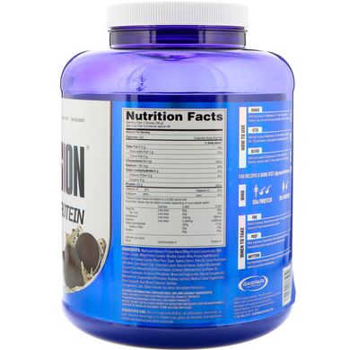 MyoFusion, покращений протеїн, печиво і крем, Gaspari Nutrition, 1,81 кг