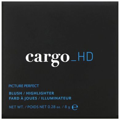 Рум'яна-хайлайтер, рожеве сяйво 01, HD Picture Perfect, Cargo, 8 г