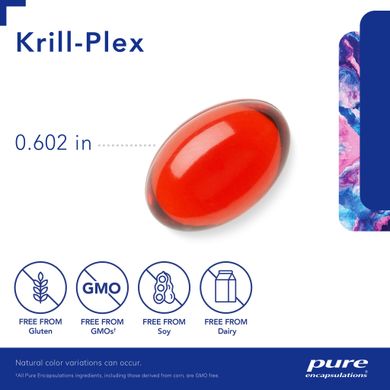 Олія криля Pure Encapsulations (Krill-Plex) 120 капсул