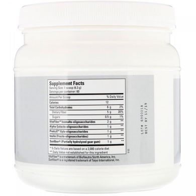Біо зміст, пребиотик + волокно, Metabolic Maintenance, 378 г