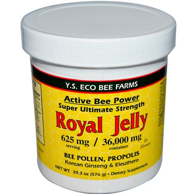 Маточне молочко YS Eco Bee Farms (Royal jelly) 575 г