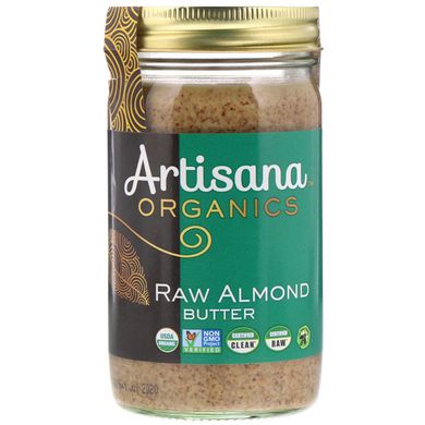 Мигдальне масло Artisana (Organics Raw Almond Butter) 397 г