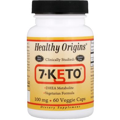 7-Кето ДГЕА Healthy Origins (7-Keto) 100 мг 60 капсул