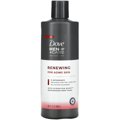 Dove, засіб для догляду за шкірою для чоловіків, зволожуючий гель для душу, що відновлює, 532 мл (18 рідк. Унцій)