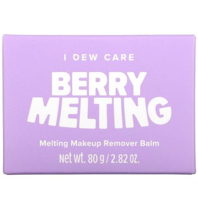 I Dew Care, Berry Melting, тающий бальзам для снятия макияжа, 2,82 унции (80 г) купить в Киеве и Украине
