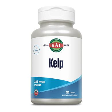 Kelp Iodine 225mcg - 250 tabs KAL