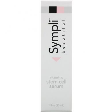 Сироватка зі стовбуровими клітинами і вітаміном C, Sympli Beautiful, 30 мл