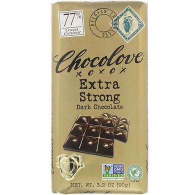 Екстра чорний шоколад Chocolove (Dark Chocolate) 90 г