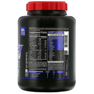 Суміш чистого сироваткового протеїну Печиво і Сливки ALLMAX Nutrition (Whey) 2.27 кг