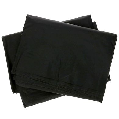 Компостована скатертина, чорна, Compostable Tablecloth, Black, Earth's Natural Alternative, 2 шт
