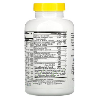 Мультивітаміни для жінок без заліза Super Nutrition (Women's Blend) 180 таблеток