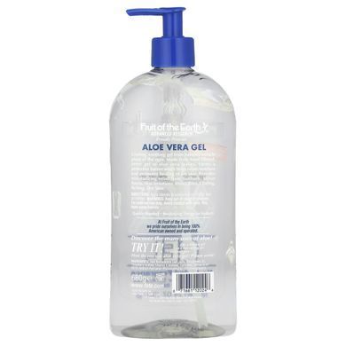 Алое Вера, 100% гель, Aloe Vera, 100% Gel, Fruit of the Earth, 680 г