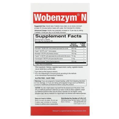 Здоров'я суглобів, Wobenzym N, 200 таблеток, вкритих шлунково-резистентною оболонкою