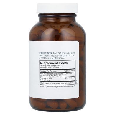 Metabolic Maintenance, Red Yeast Rice with CoQ10, 120 Capsules купить в Киеве и Украине