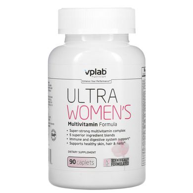 Женские мультивитамины, Ultra Women’s Multivitamin Formula, Vplab, 90 капсул купить в Киеве и Украине