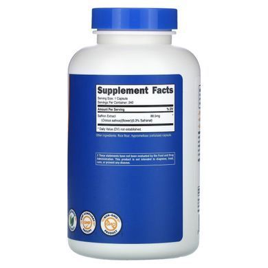 Nutricost Saffron Extract 88.5 mg 240 capsules