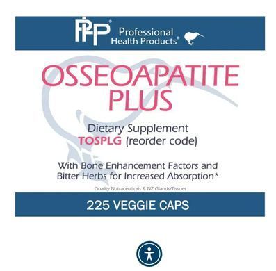 Оссеоапатит Плюс Lg здоровье костей Professional Health Products (Osseoapatite Plus Lg) 225 капсул купить в Киеве и Украине