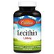 Лецитин Carlson Labs (Lecithin) 1200 мг 100 капсул фото