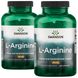 L-Аргінін, L-Arginine, Swanson, 500 мг, 400 капсул фото