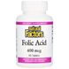Фолієва кислота Natural Factors (Folic acid) 400 мкг 90 таблеток фото