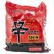 Nongshim, Shin Noodles, Gourmet Spicy, 4 Bags, 4.23 oz (120 g) Each