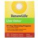 Комплекс для детоксикации печени Renew Life (Liver Detox) 120 капсул фото