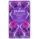 Blackcurrant Beauty, organic tea with blackcurrant, caffeine-free, Pukka Herbs, 20 fruit tea bags, 38 g (1.34 oz).