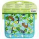 Green Sprouts, Reusable insulated sandwich bags, from 6 months, Aqua Llamas, 2 pcs.