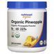 Порошок з органічного ананаса Nutricost (Organic Pineapple Powder) 227 г без смакових добавок фото