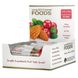 Жувальні батончики з журавлиною та мигдалем California Gold Nutrition (Foods Cranberry & Almond Chewy Granola Bars) 12 батончиків по 40 г фото