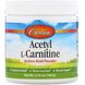 Ацетилкарнитин, аминокислотный порошок, Carlson Labs, 3,53 унц. (100 г) фото