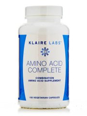 Амінокислоти Klaire Labs (Amino Acid Complete) 150 вегетаріанських капсул