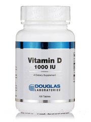 Вітамін Д3 Douglas Laboratories (Vitamin D3) 1000 МО 100 таблеток