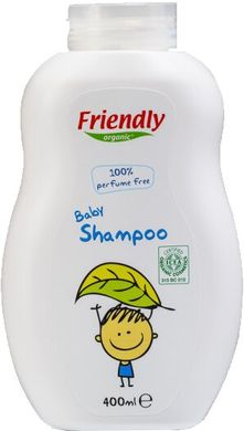 Органічний дитячий шампунь-гель, без запаху, Friendly Organic, 400 мл