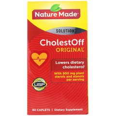 CholestOff, оригінальний склад, Nature Made, 450 мг, 60 капсул